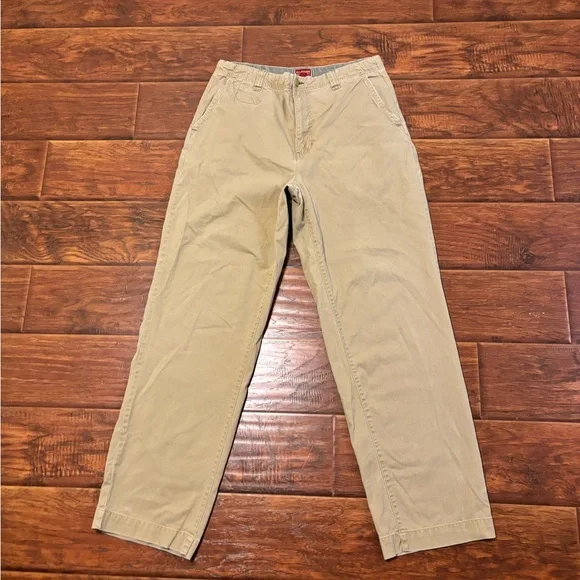 Red label hilfiger men draw string khaki pants - Picture 5 of 14